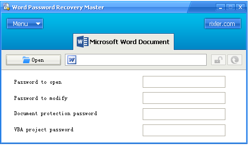 Word Password Recovery Master