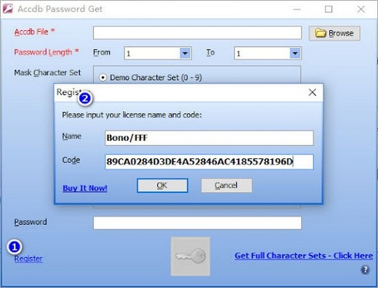 Accdb Password Get