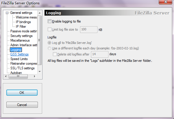 filezilla server