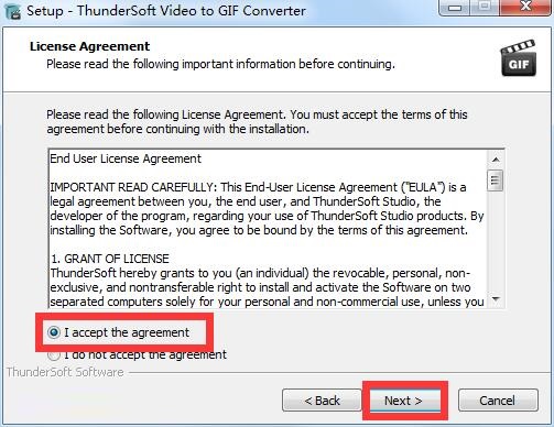 ThunderSoft Video to GIF Converter